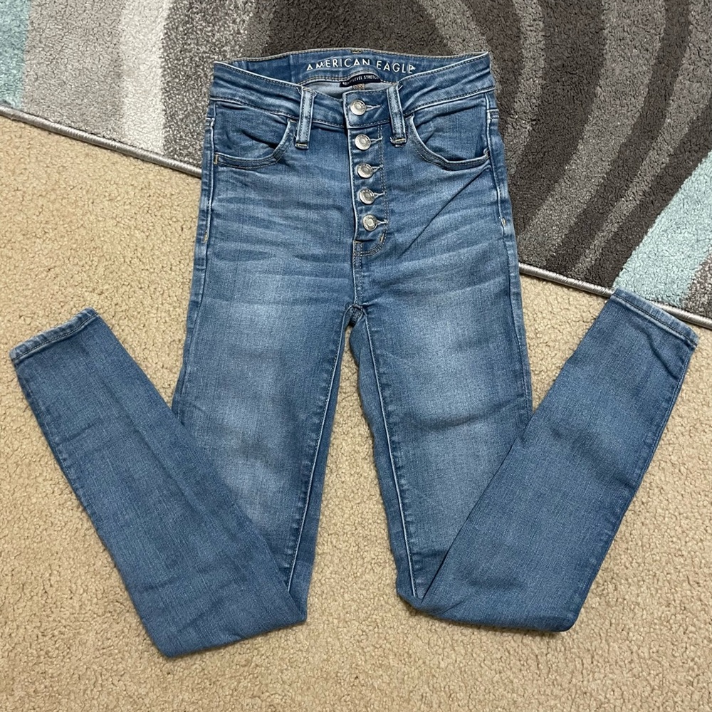 Women American eagle size 00 skinny jeans